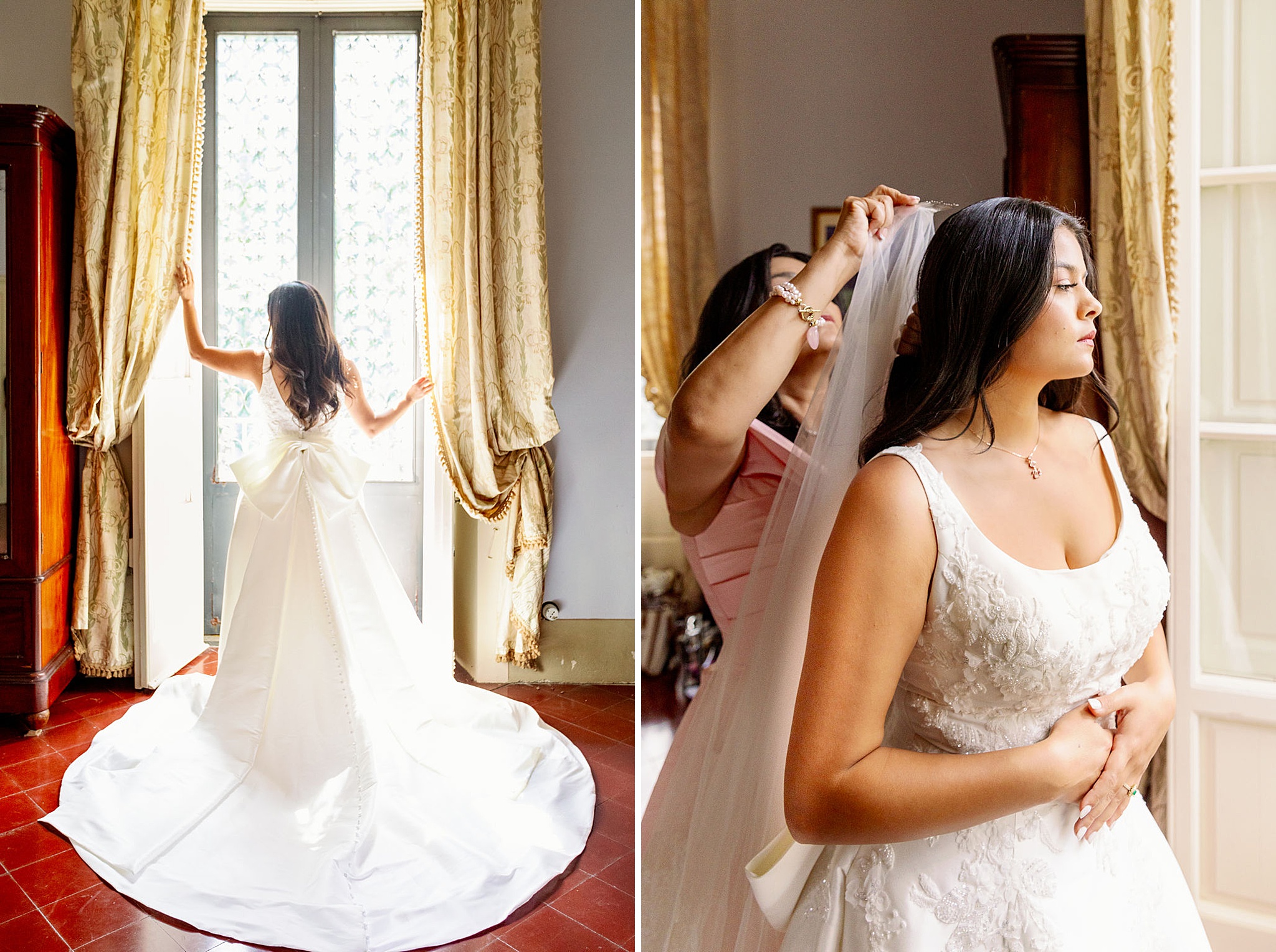 villa di striano wedding