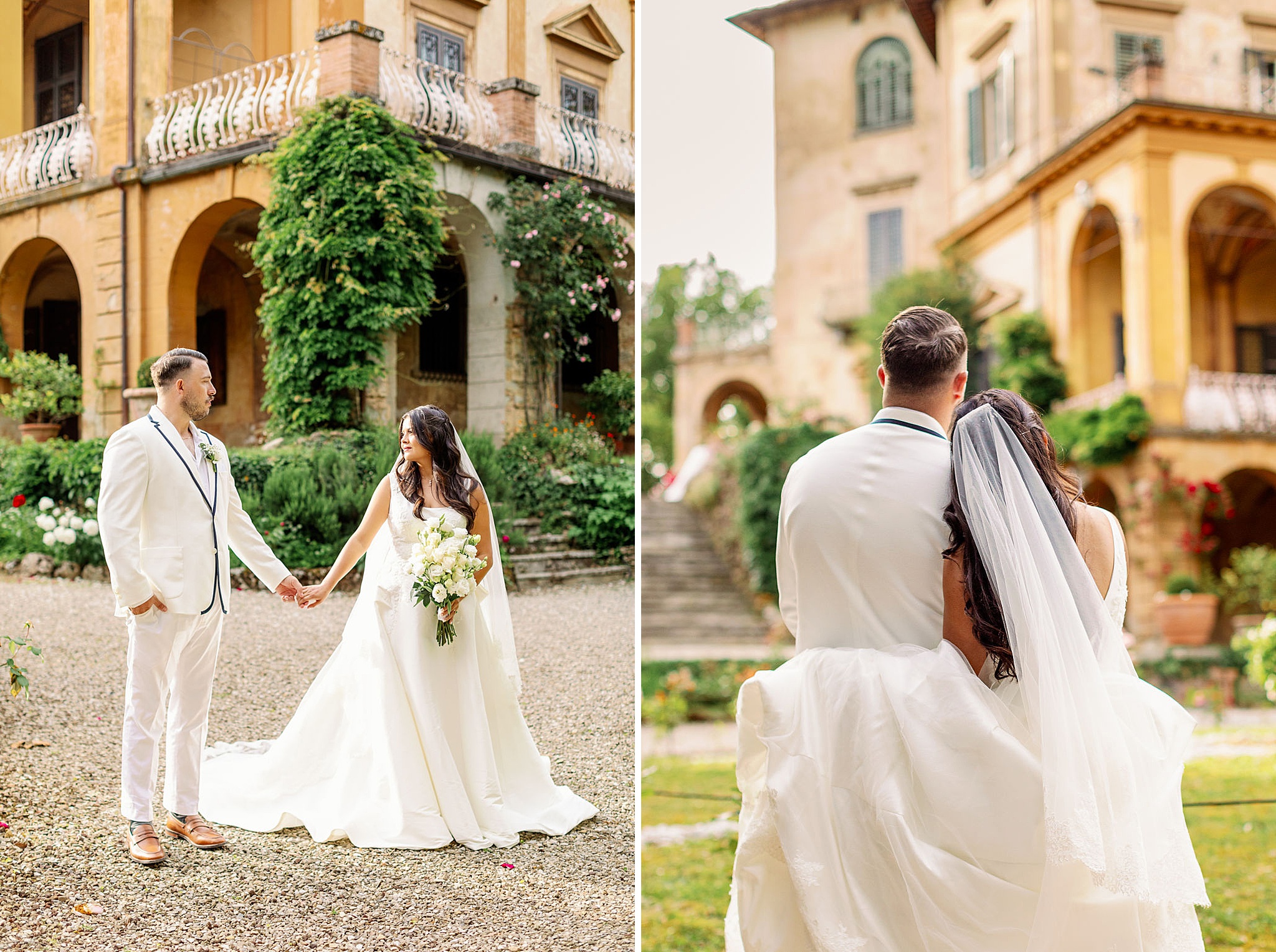 villa di striano wedding