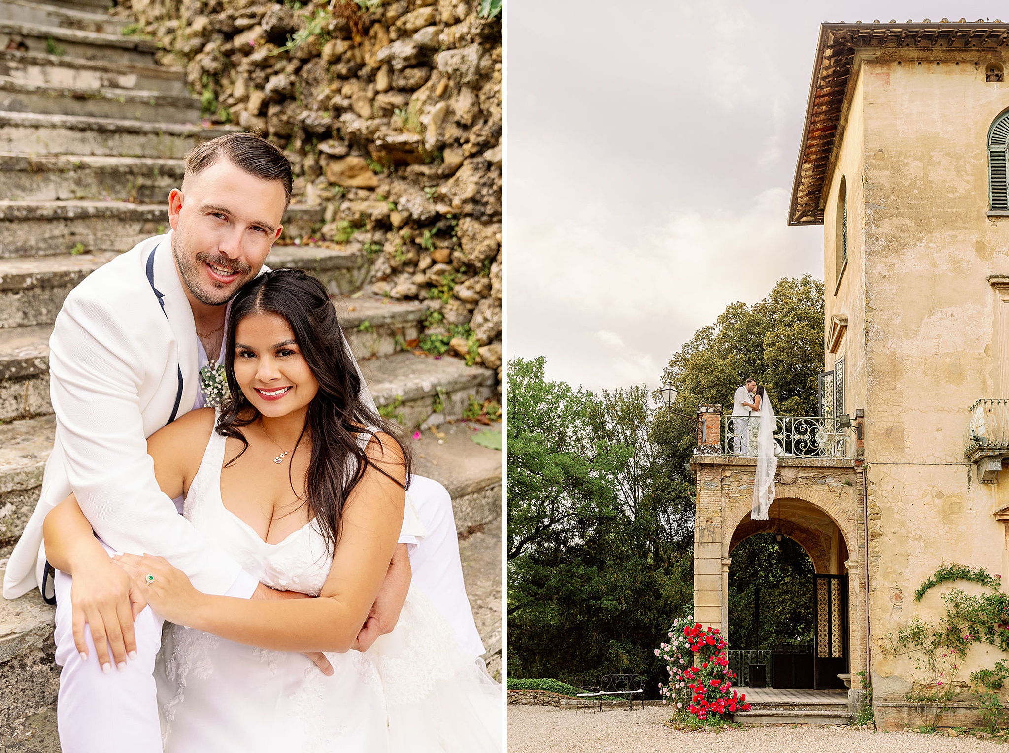 villa di striano wedding