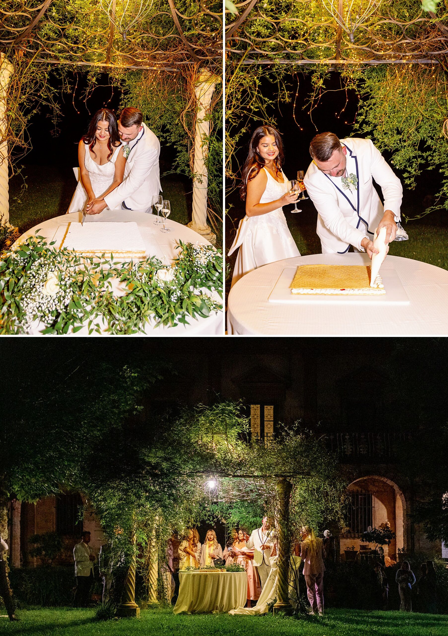 villa di striano wedding